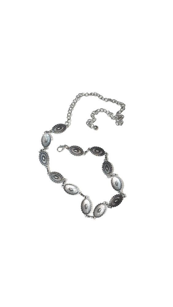 [Uzl tag/유즐텍] antique chain belt