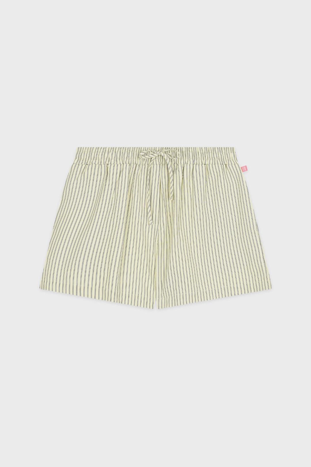 Basic Point Label Shorts (Lemon Yellow)