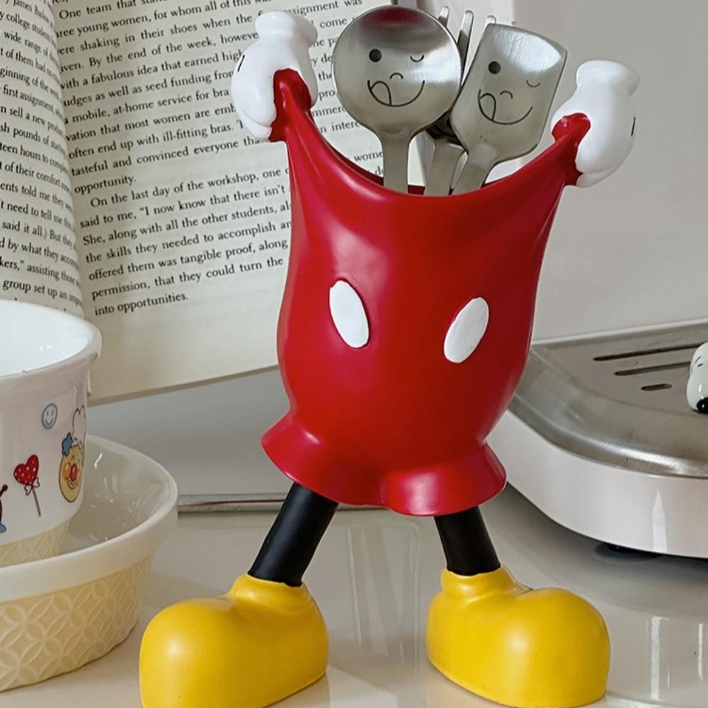 미키마우스 수저통 연필꽂이 브러쉬홀더 다용도꽂이