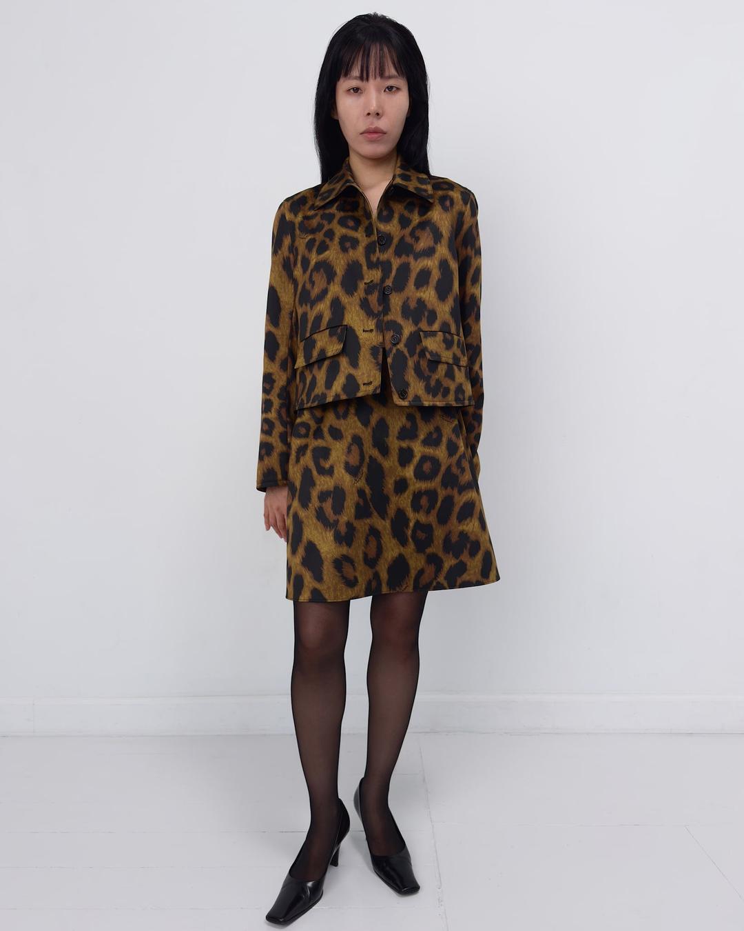 BIDAN SKIRT - LEOPARD / 1