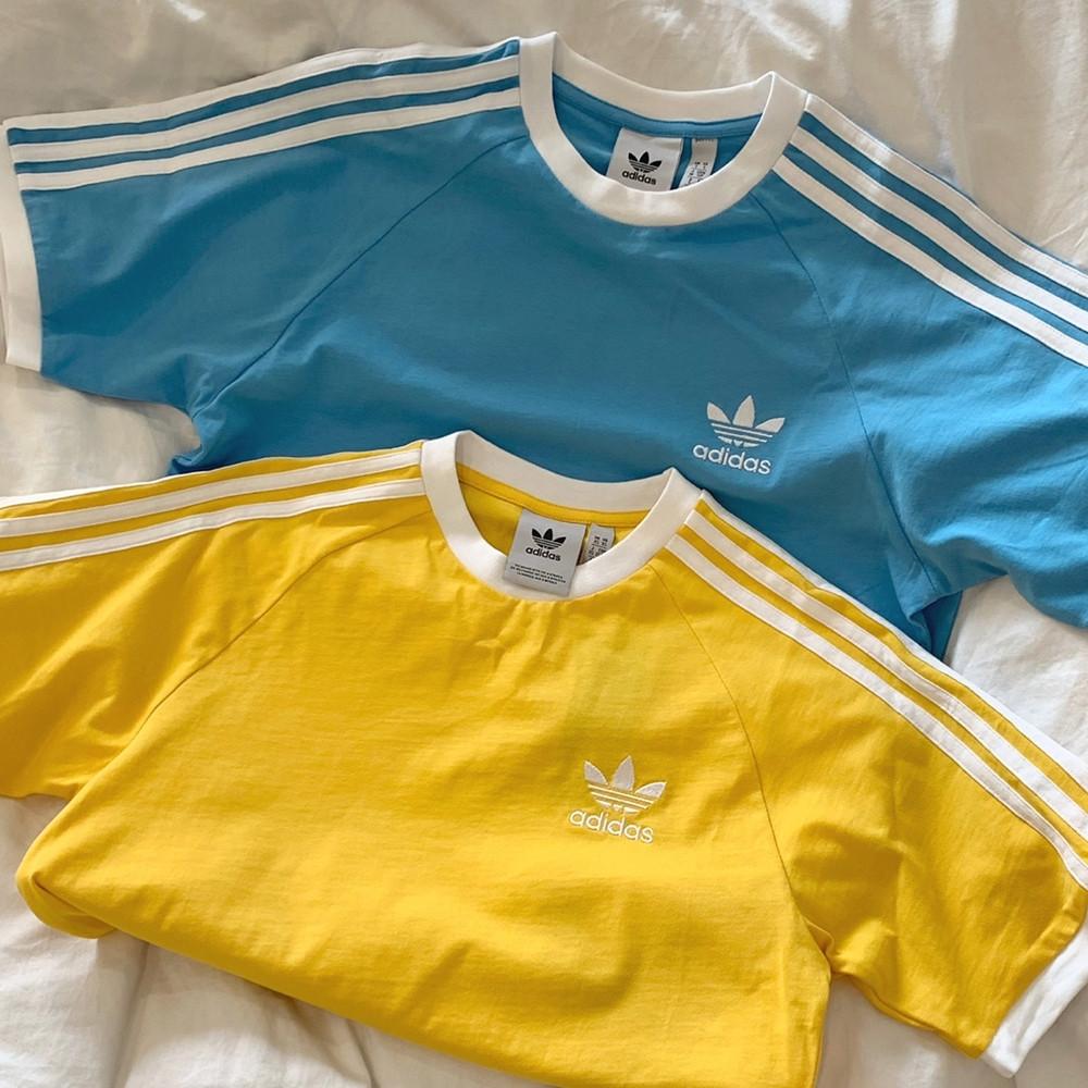 아디다스 아디컬러 클래식 삼선 반팔티(3color)