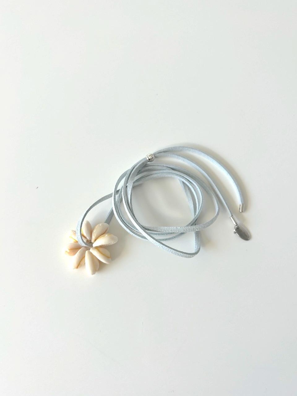 ~11(금) 10% OFF]BLUE SUEDE CORAL NECKLACE