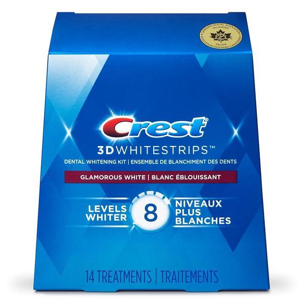 Crest 3D Whitestrips 매력적인 화이트 28 장 - 14 회 사용