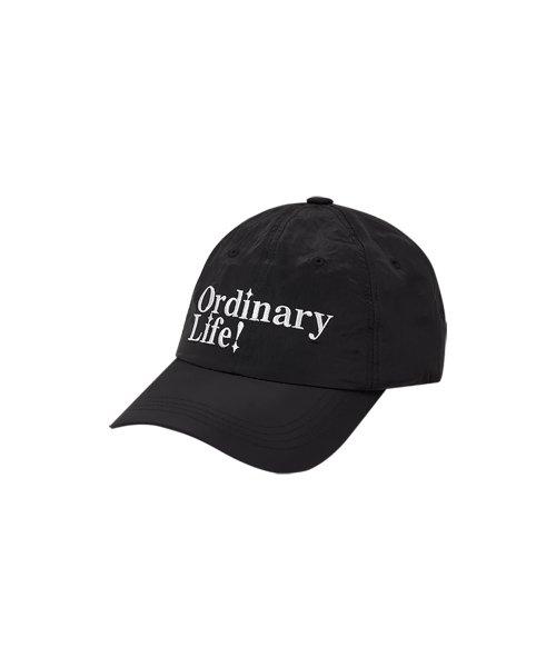 ORDINARY LIFE! CAP - BLACK