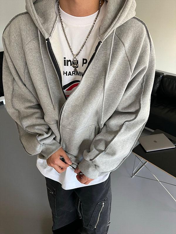 Surgery overfit hood zipup (2color)