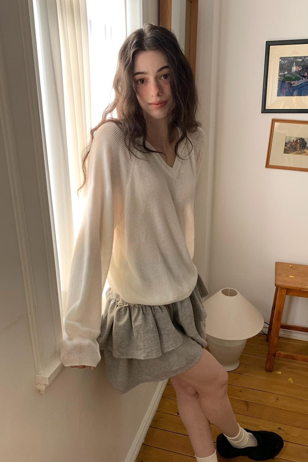 Breeze Knitsweater / White
