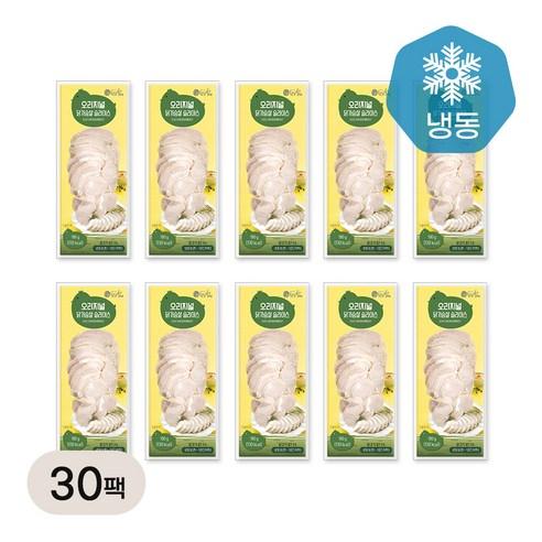 햇살닭 오리지널 닭가슴살 슬라이스, 100g, 30개