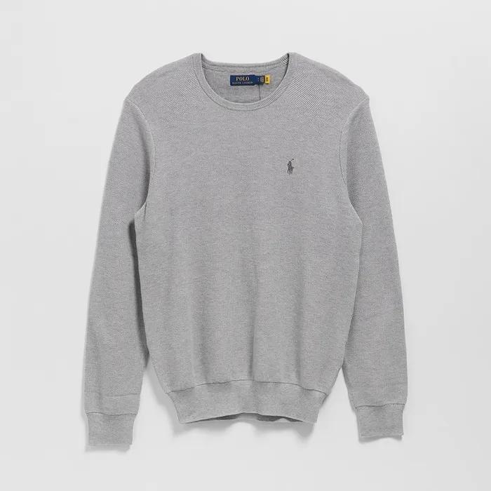 코튼 롱슬리브 스웨트셔츠 (GREY)