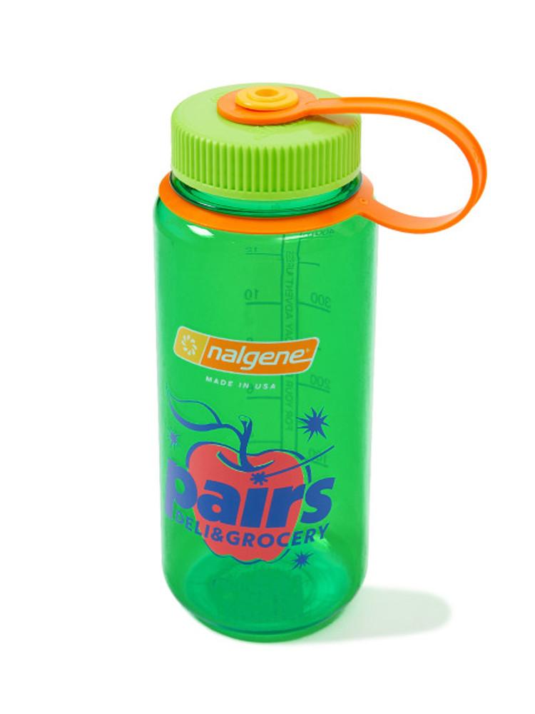 [Pairs Deli & Grocery] Summer Apple Water Bottle Green