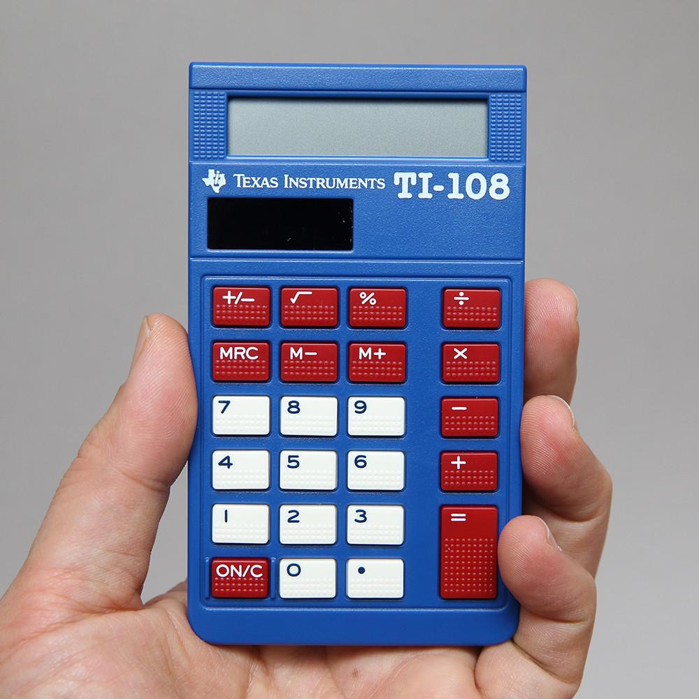 텍사스 인스투루먼트 TI-108 계산기