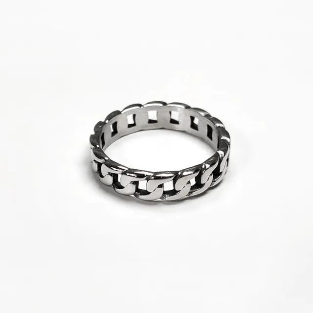 [R08] Bold Chain Single Ring