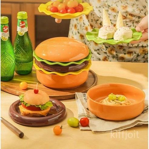 햄버거 그릇세트 KIFFJOIT