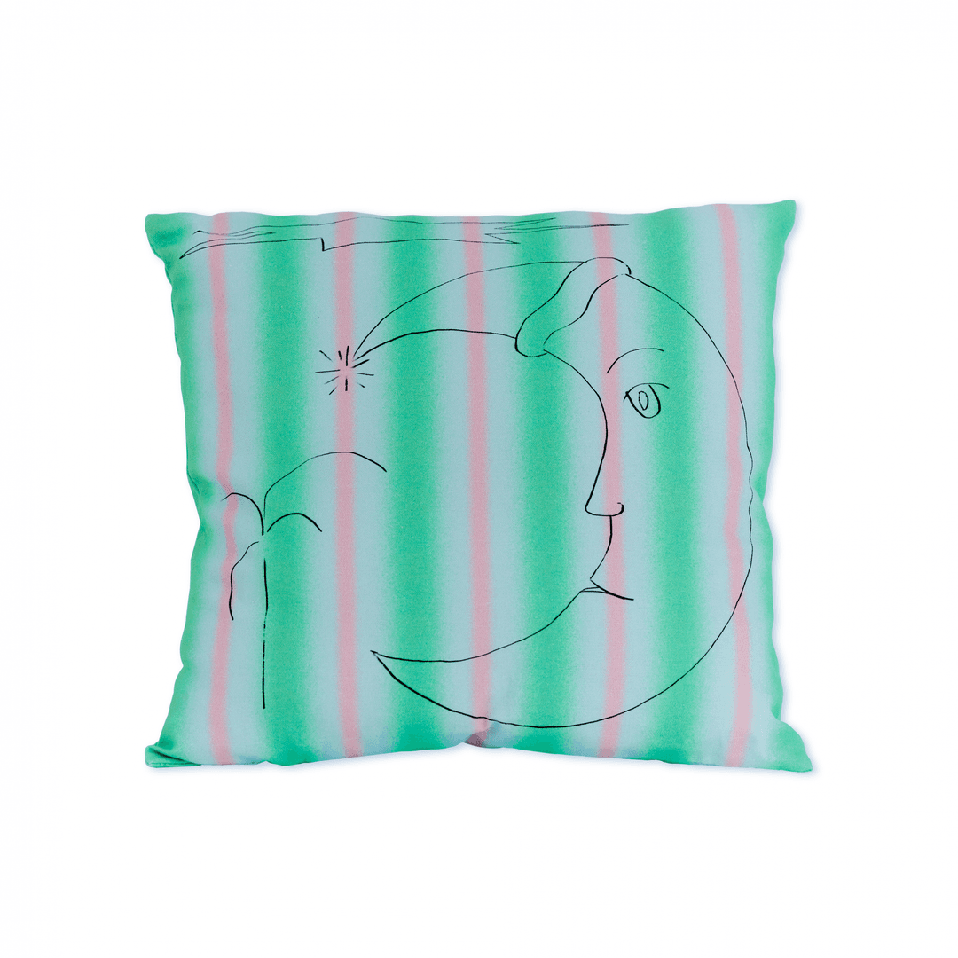 [SUHSUH] 여름 달 SUMMER MOON CUSHION COVER