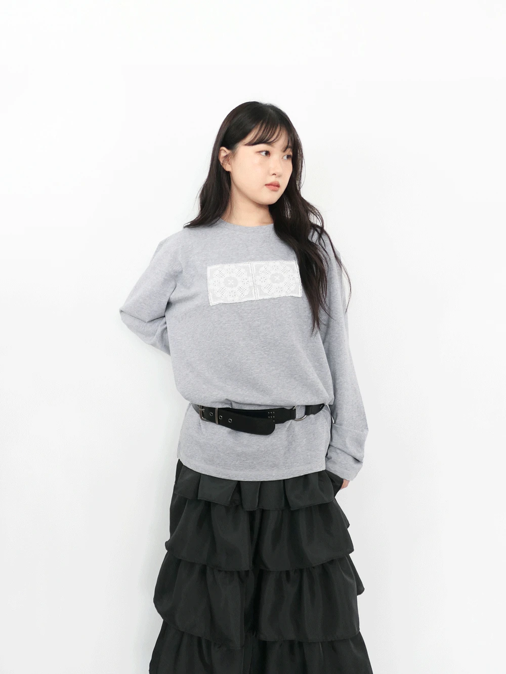 레이스 롱슬리브 티 (3c)