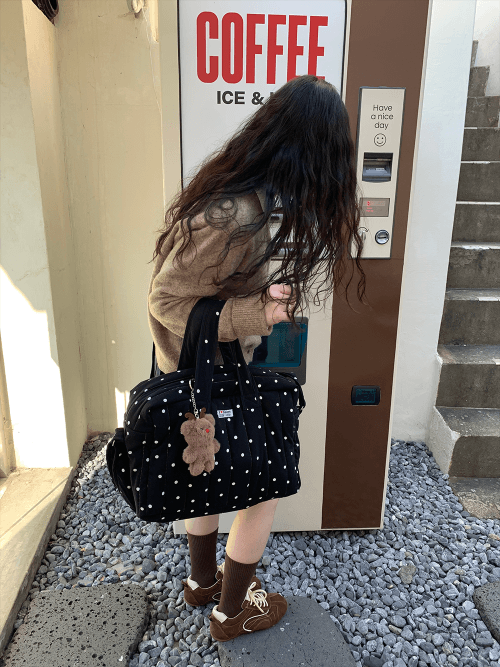 padded cross bag (dote) 패디드 크로스 백