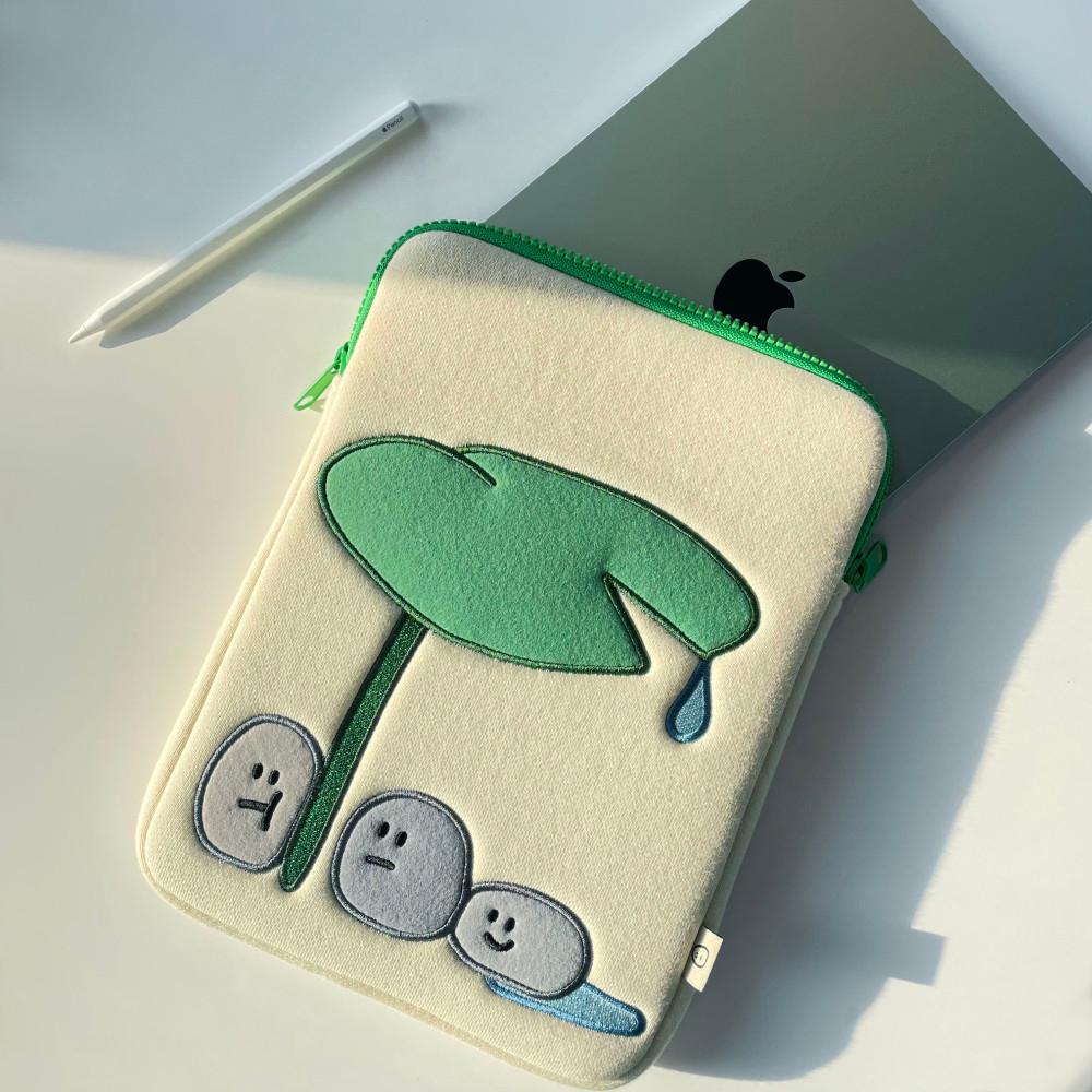 [lotus leaf] IPAD POUCH
