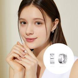 [스톤헨지] 크로싱 실버 원터치 귀걸이 SA24D18F