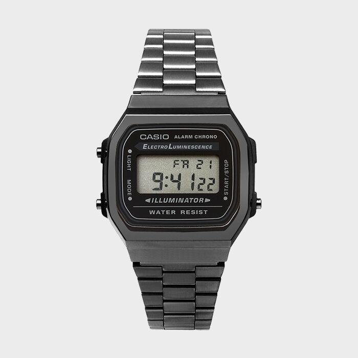 CASIO 카시오 A168WGG-1A 공용 메탈밴드 손목시계