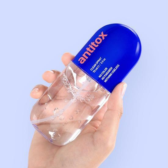 안티톡스 클린 스프레이 75ml/ 400ml본품/ 400ml리필 3종 택1