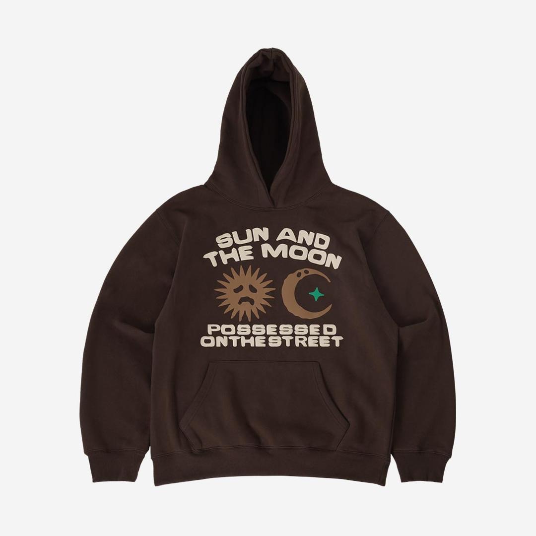 POTS All Day Hoodie Brown