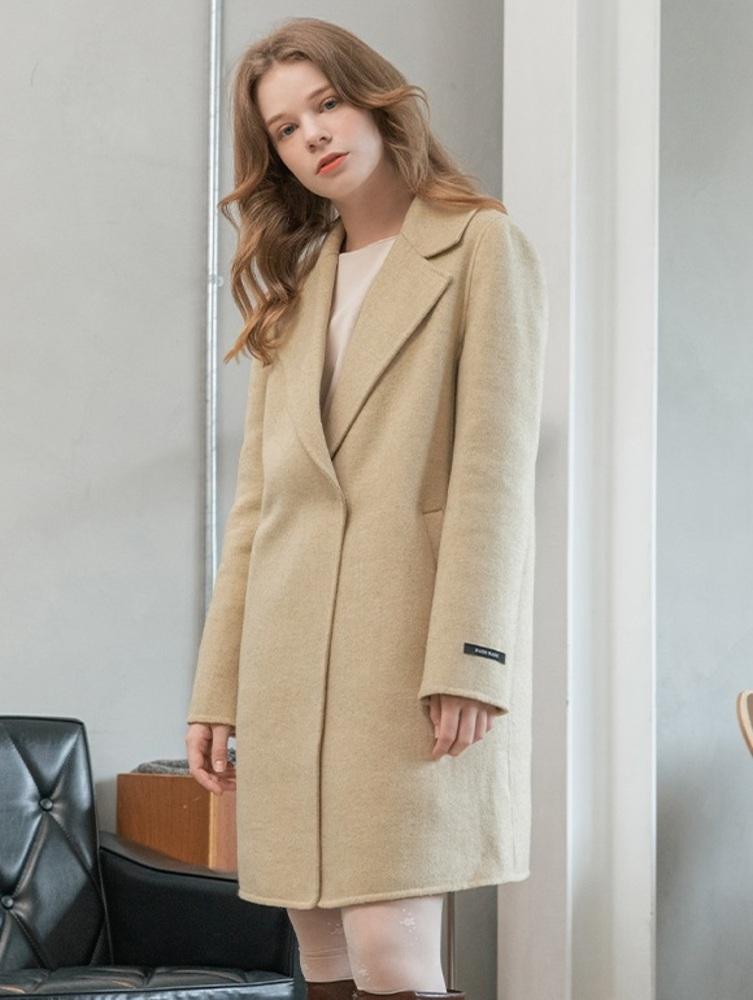 [89,000원 특가] 핸드메이드 노치칼라 하프코트(WXAHCF1)