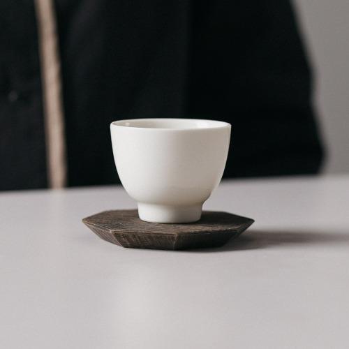 [무무요xMagpie&Tiger] 둥근 백자잔