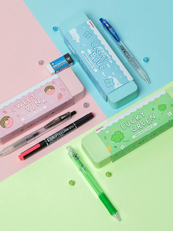 [제브라] 파스텔 스터디 세트