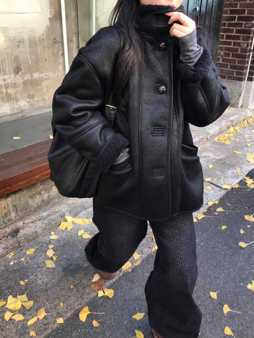 캐슈넛무스탕 (2 colors)