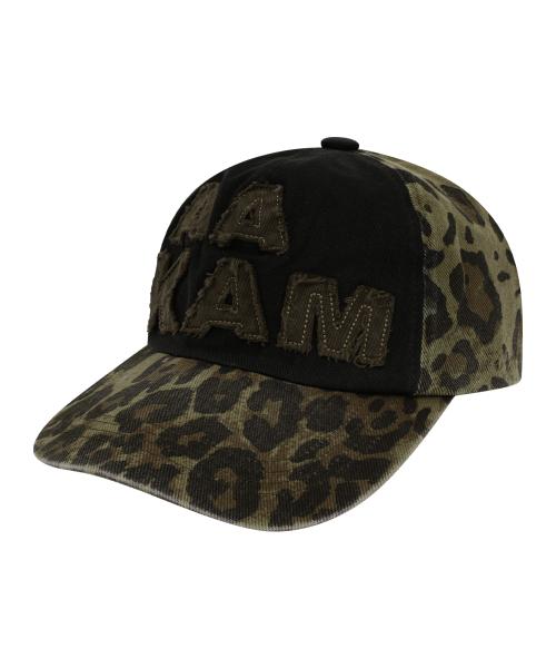 아캄(AAKAM)  Leopard Patch Cotton Ball Cap (Khaki) - 사이즈 & 후기 | 무신사