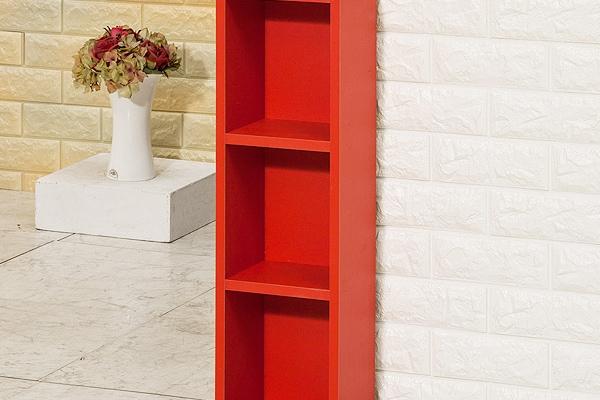 타워형 틈새 DVD장 3칸