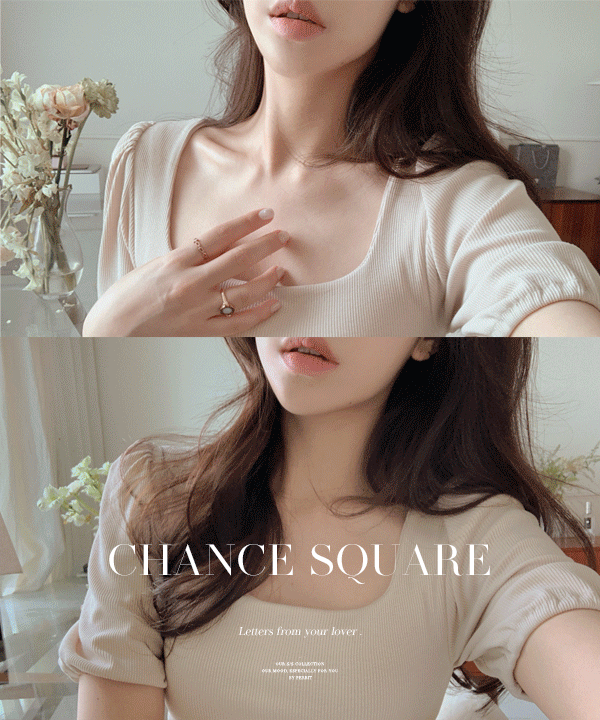 (여름버전추가)[모델소장][6,000장돌파]챈스 스퀘어 실루엣티 - 5color