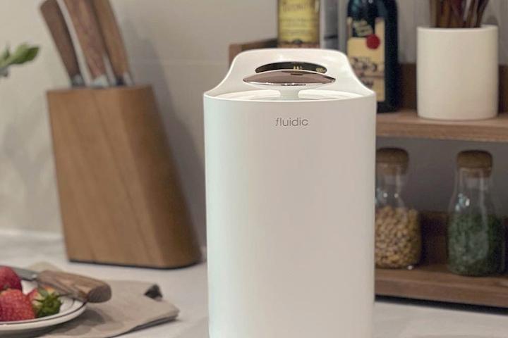 국내 생산! 플루딕 진공 음식물쓰레기통 3L