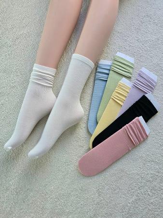 이런 상품 어때요? 파스텔 면 스타킹 양말 메리제인