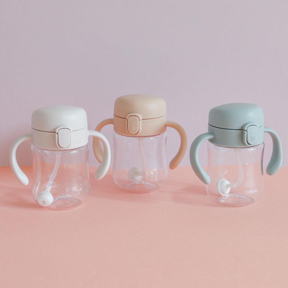 [데일리라이크] 봉봉 빨대컵 200ml 01-03 아기 컵 물컵