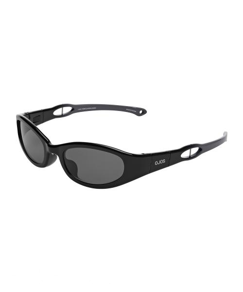오호스(OJOS)  OJOS X PROGRESS 2- way Temple Sunglasses / Black - 사이즈 & 후기 | 무신사