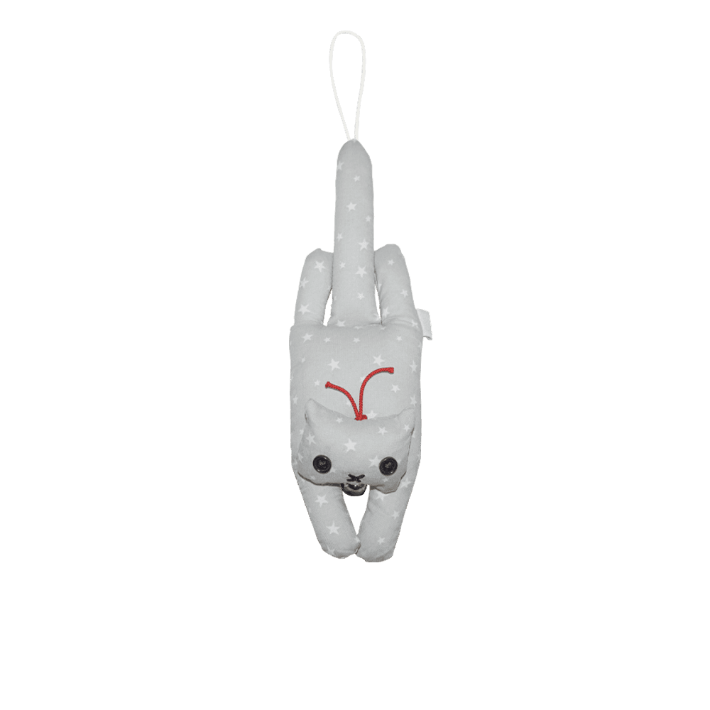 Lucky cat door bell(grey)
