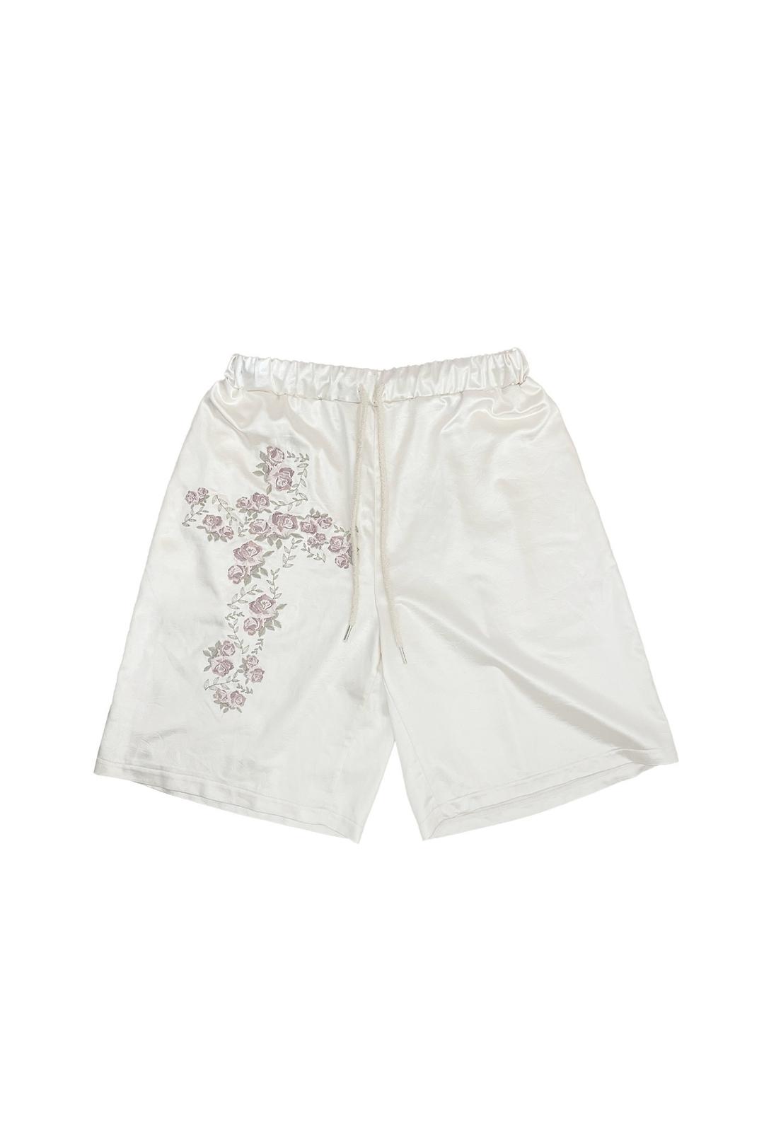 [6/7일 출고] FLOWER EMBROIDERED PANTS (IVORY)