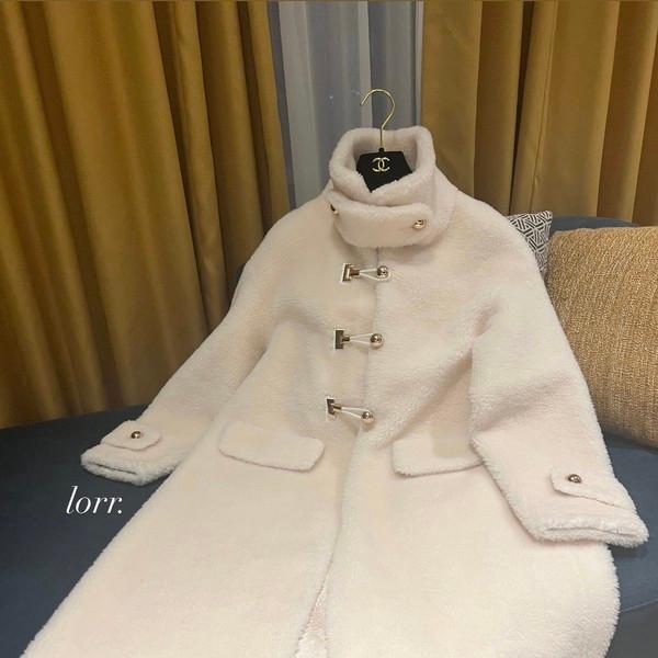 Royal real lamb fur coat (리얼 양털)