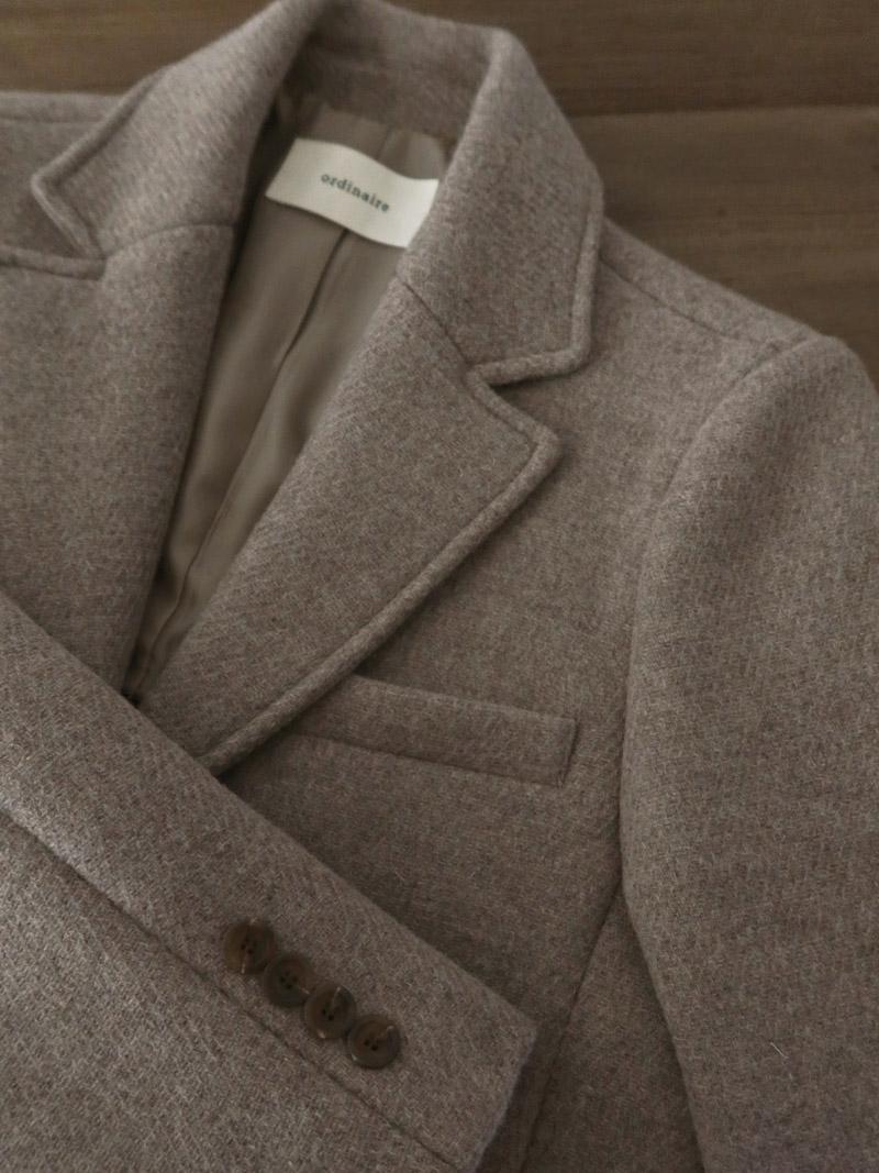 가내스라 [🔥울자켓][WOOL100%][아우터1등][ordinaire] 위드 울 코트자켓 (오리지널·소프트/5color/S-M)