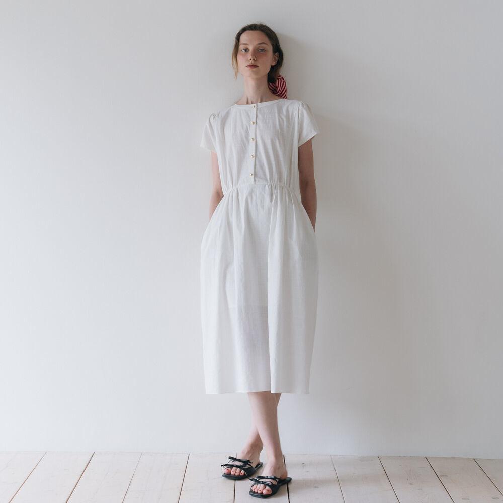 [2차] Diana Goldish Dress (White)