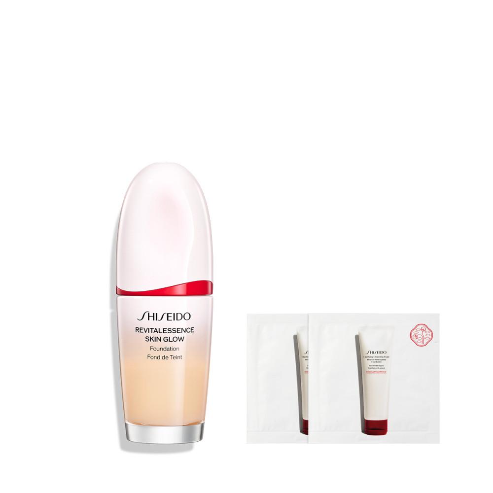 리바이탈에센스 스킨 글로우 파운데이션 30ml 세트 : 시세이도