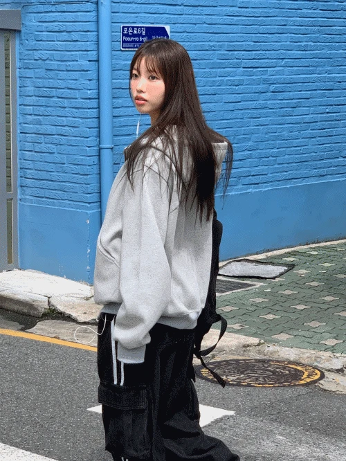 🍂24가을신상[고퀄보장/남여공용] 탄탄한 리벳 이중지 투웨이 후드 집업자켓 -3colors