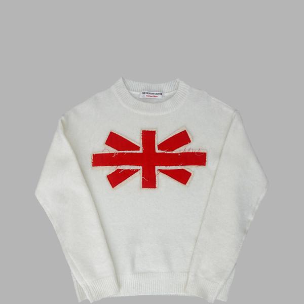 PATCHWORK KNIT (OFF WHITE)