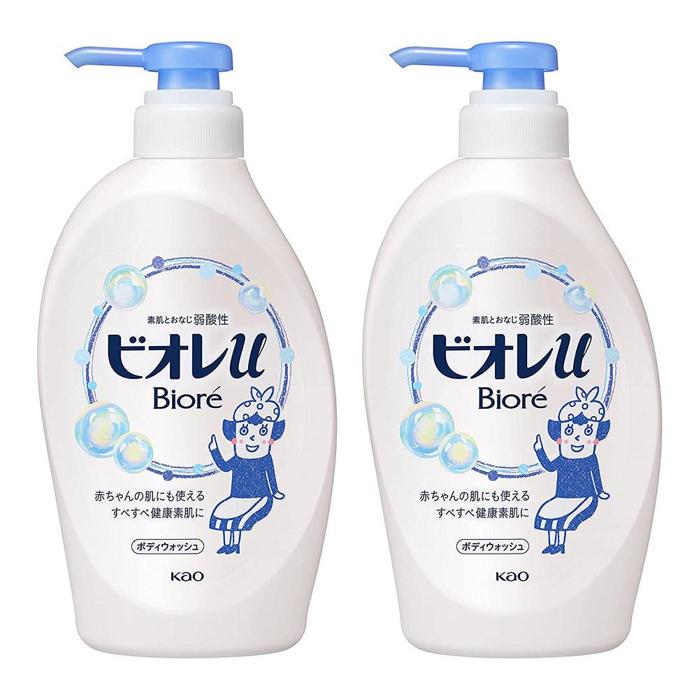 비오레 U 펌프형 바디워시 바디솝 480ml 1+1