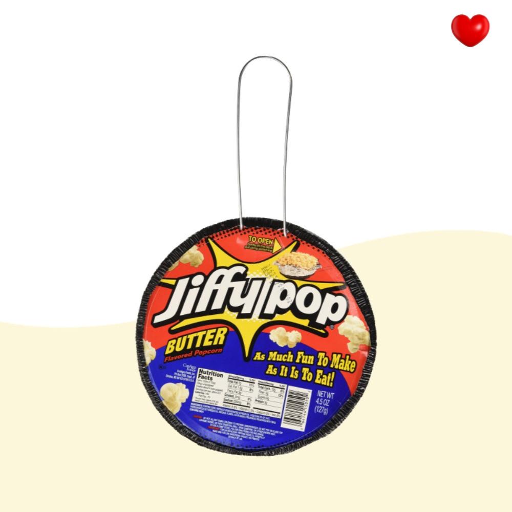 Jiffypop 지피팝 버터맛 캠핑 용 템 간식 즉석 팝콘