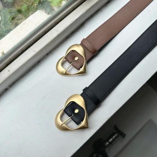 골드 하트 벨트