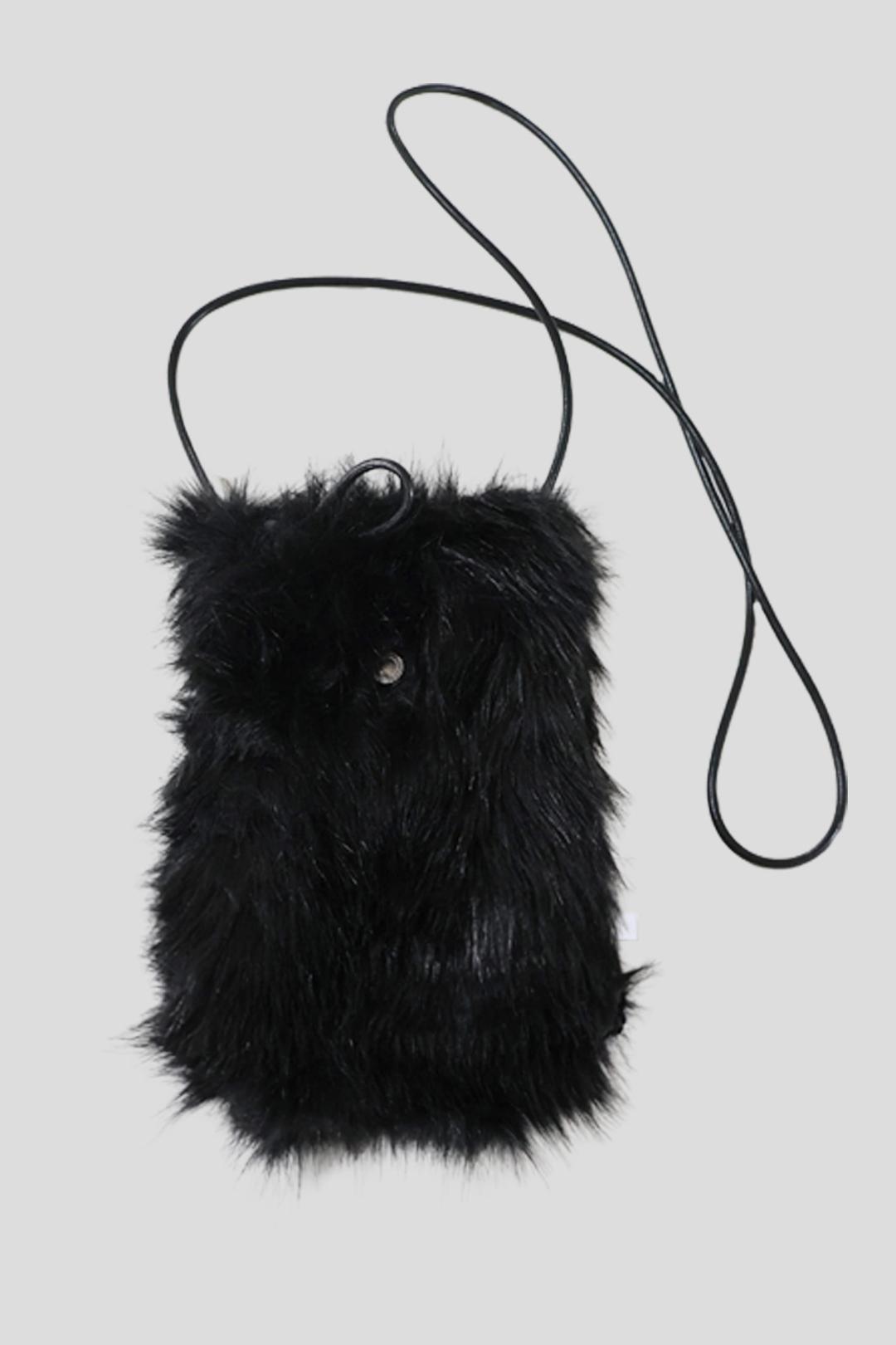 Fur mini bag