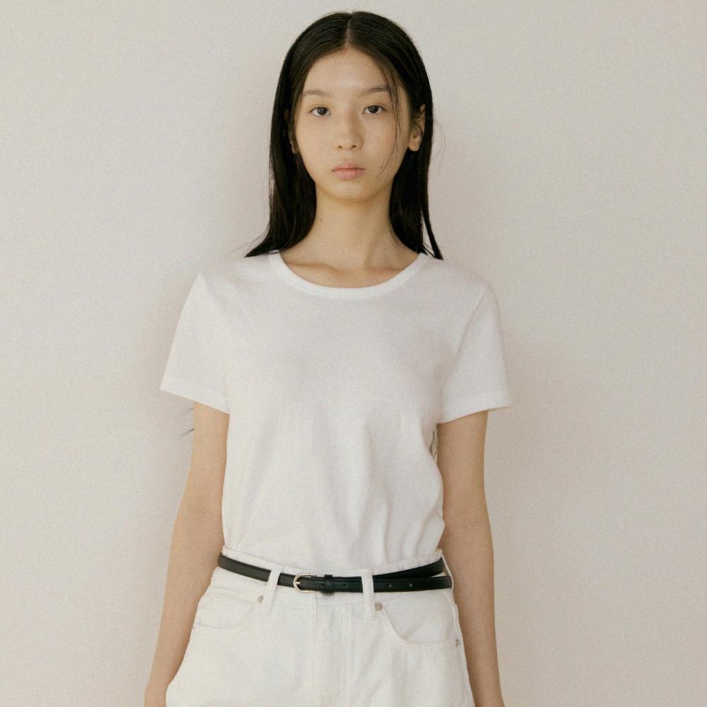 [20%][1+1] cotton round top (7color)