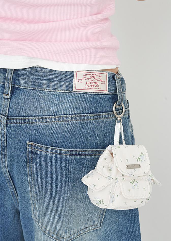 lotsyou_Nostalgia Backpack Keyring Flower