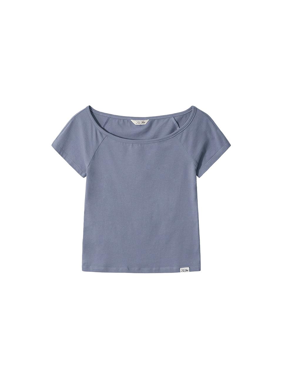 Essential Boat Neck Tee (3Colors)